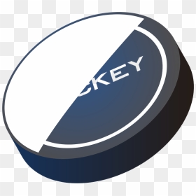 Ice Hockey Puck Clipart - Circle, HD Png Download - hockey puck png