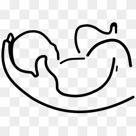 Baby Logo Black And White - Baby Black And White Transparent, HD Png Download - black baby png