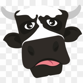 Cow Moo Vegan - Sapi Moo, HD Png Download - cow head png