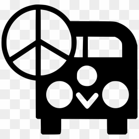 Peace Sign Van - Icono De Trivia Png, Transparent Png - peace symbol png