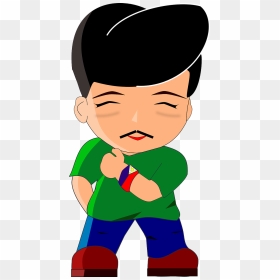 Cartoon Boy With Mustache, HD Png Download - happy man png