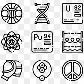 Shopping Icon Pack Png, Transparent Png - radiation symbol png