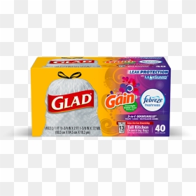 Glad Trash Bags Clipart , Png Download - Glad Lavender Trash Bags, Transparent Png - trash bag png