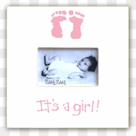It"s A Girl Footprints - Portable Network Graphics, HD Png Download - its a girl png