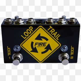 Fire Custom Loop Trail Pedal - Fire Custom Shop, HD Png Download - fire trail png