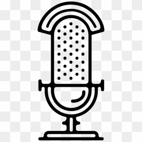 Old Radio Microphone - Microphone Clipart Radio On The Air, HD Png Download - radio microphone png
