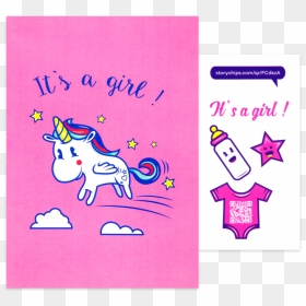 Its A Girl Unicorn, HD Png Download - its a girl png