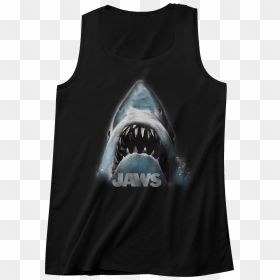 Transparent Jaws Png - Great White Shark, Png Download - jaws png