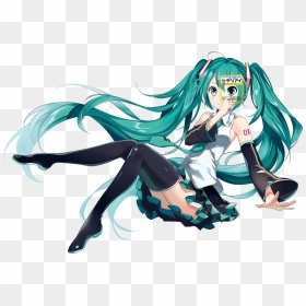 Hatsune Miku Art Png, Transparent Png - miku png