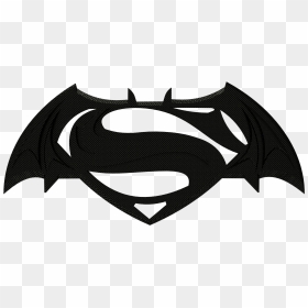 Drawn Batman Transparent Background - Batman Superman Logo Png, Png Download - superman logo transparent png
