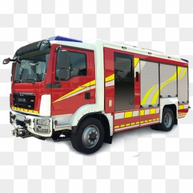 Fire Apparatus, HD Png Download - fire truck png