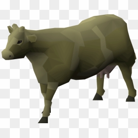 Osrs Cow, HD Png Download - cow head png