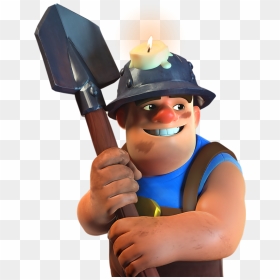 Clash Of Clans Mass Miner Clipart , Png Download - Clash Royale Miner Png, Transparent Png - clash of clans png