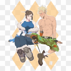 Meihem Overwatch Drawings, Overwatch Mei, Geek Culture, - Meihem Overwatch, HD Png Download - mei overwatch png