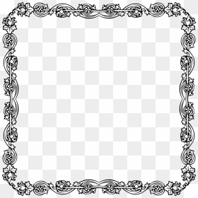 Victorian Style Frame 8 Clip Arts - Borders Legal Size, HD Png Download - victorian frame png