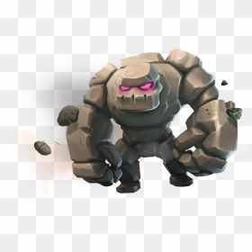 Clash Royale 2048 2018 Transprent Png Free Download - Golem Png Coc, Transparent Png - clash of clans png