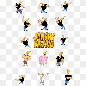 Johnny Bravo Characters - Cartoon Network Characters Johnny Bravo, HD Png Download - johnny bravo png