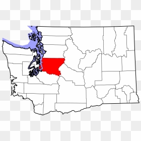Franklin County In Washington State, HD Png Download - washington state outline png