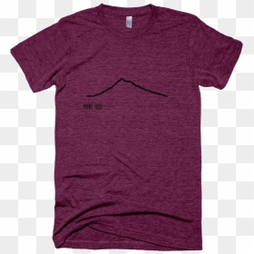 Mountain Outline - Mount Hood - Design T Shirts For Photographers, HD Png Download - mountain outline png