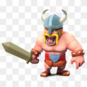 Transparent Clash Of Clans Barbarian Png - Clash Of Clans Barbarian, Png Download - clash of clans png
