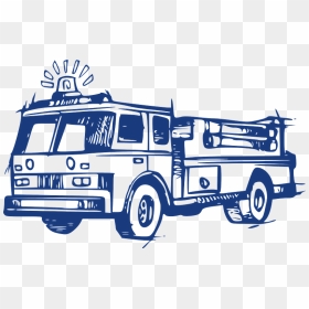 Firetruck Clipart - Fire Truck Svg Free, HD Png Download - fire truck png