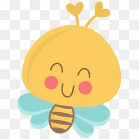 Cute Bee Png, Transparent Png - bee clipart png
