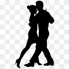Dancing Couple Png - Dancing Couple Silhouette Png, Transparent Png - couple silhouette png
