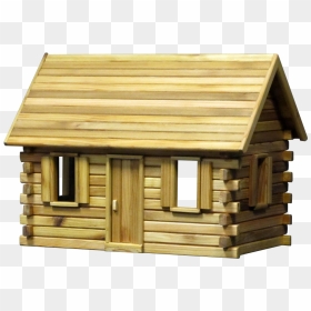 Lakeside Retreat Log Cabin Dollhouse Kit, HD Png Download - cabin png
