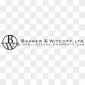 Banner & Witcoff, HD Png Download - banner vector black and white png
