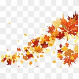Transparent Fall Leaves Border, HD Png Download - autumn png
