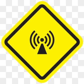 Radiation Area Sign - Sign, HD Png Download - radiation symbol png