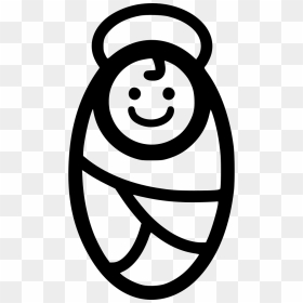 Baby Jesus Christ Icon Free Download Png Baby Jesus - Baby Jesus Icon Black And White, Transparent Png - black baby png