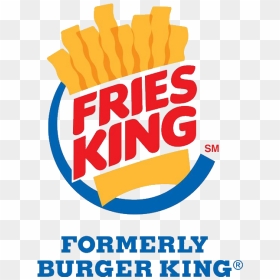King Logo Png - Fries King Logo Png, Transparent Png - burger king logo png