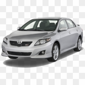 Sedan 2009 Toyota Corolla Png Image - Corolla 2009 Fog Lights, Transparent Png - toyota png