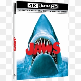 Jaws Will Release On 4k Blu-ray In June - Jaws 4k Blu Ray, HD Png Download - jaws png
