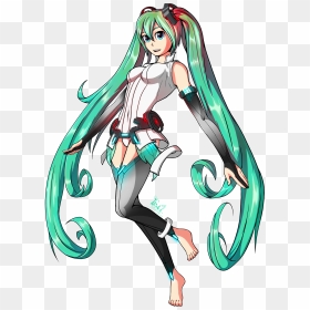 Transparent Hatsune Miku Png - Hatsune Miku Append, Png Download - miku png