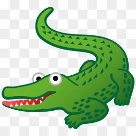 Crocodile Png Free Pic - Crocodile Emoji, Transparent Png - crocodile png