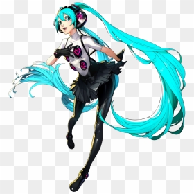 Hatsune Miku Persona, HD Png Download - miku png