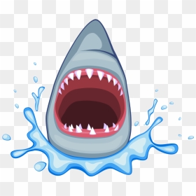 1060 X 902 - Open Mouth Shark Clipart Png, Transparent Png - vhv