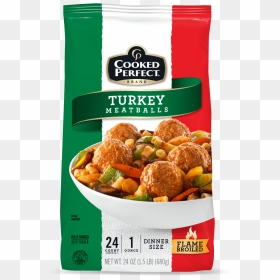 Cooked Perfect Turkey Meatballs, HD Png Download - cooked turkey png
