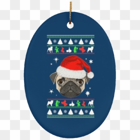 Pug Face Christmas Ornaments - Transparent Background Christmas Coffee Mug Png, Png Download - pug face png