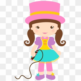 Transparent Party Girls Png - Palhacinha Rosa Png, Png Download - party girl png