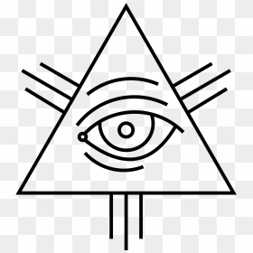 Triangolo Illuminati Png - Eye Of Providence, Transparent Png - mlg illuminati png