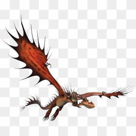 How To Train Your Dragon Wiki - Snotlout's Dragon, HD Png Download - flying dragon png