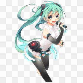 Hatsune Miku, HD Png Download - miku png