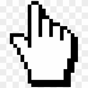 Graphic Black And White Download Finger Transparent - Middle Finger Cursor Png, Png Download - foam finger png