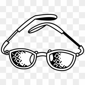 Vector Illustration Of Reading Glasses Eyeglasses To - Glasses, HD Png Download - spectacles vector png