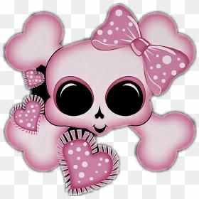 Transparent Cute Sugar Skull Clipart - Cute Sugar Skull Png, Png Download - its a girl png