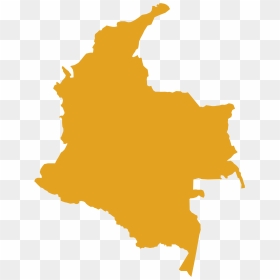 Colombia Capital Map , Png Download - Colombia Flag On Country Png, Transparent Png - colombia png