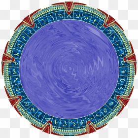 Stylized Coloured Stargate, HD Png Download - stargate png